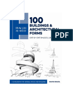 (Draw Like An Artist) David Drazil - 100 Buildings and Architectural Forms - Step-By-Step Realistic Line Drawing - A Sourcebook For Aspiring Artists and Designers-Quarry Books (2021)