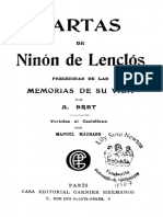 Ninon Lenclos Cartas