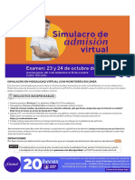 Simulacro Virtual Octubre 2021