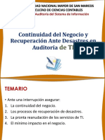 14 - Continuidad Del Negocio y Recuperación Ante Desastres