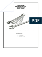 Proposal Permohonan Bantuan Bengkel Motor