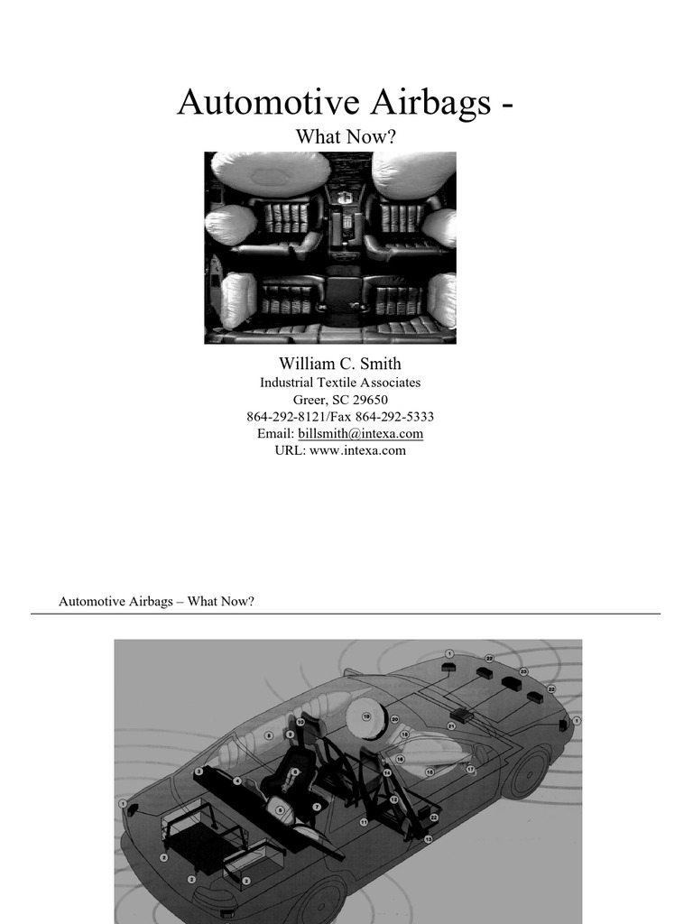 Automotive Airbags What Now? PDF