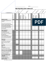Layered Process Audit Checklist: Y M ON TH LY QU AR TE RL Y