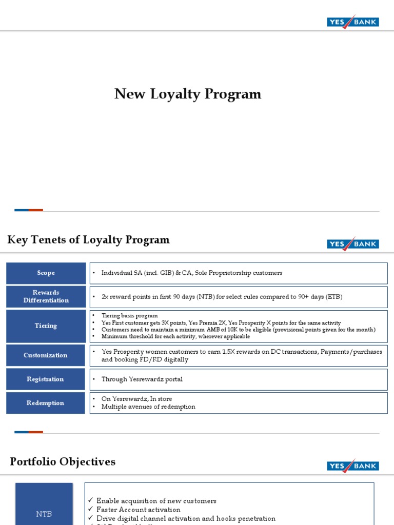 New Loyalty Program Overview and Benefits | PDF | Payments | Automated ...