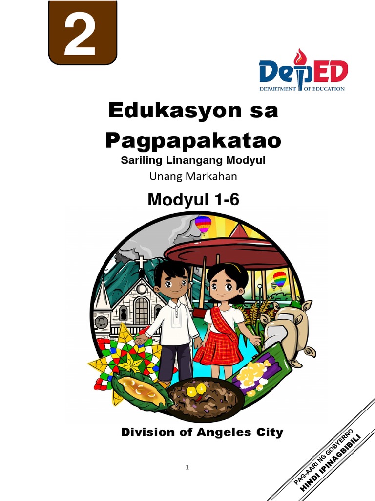 EsP Grade 2 Modules Q1 Wk1 6 (29 Pages) | PDF