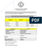 Lawrence View Hotel: Categories Rack Rate Corporate Rate