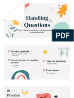 Handling Questions Effectively