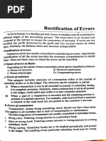 Rectification of Accounting Errors | PDF | Debits And Credits | Bookkeeping