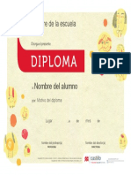 Diploma Estrella