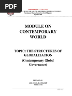 Contemporary World Module 5