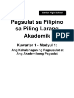 PilingLarang Akademik12 Q1 Mod1 Ang-Kahalagahan-Ng-Pasusulat Ver3