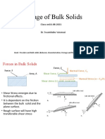 Storage of Bulk Solids 