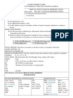 Patient Profile Form 1&2-1