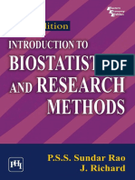 Biostat and Research - PSS Sunder Rao