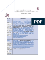 Nota de Evolución P2