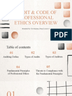 Code of Ethics & Audit Types Overview
