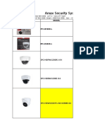Amax Security System Corp. Price List: Picture Model