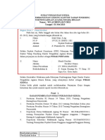 Surat Perjanjian Kerja