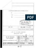 A-1, D6021251-List of Finished Drawing (Machinery Part)