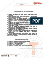 A. Poligono Tactical Sas Decalogo de Seguridad Con Las Armas de Fuego y Principios Basicos Del Tiro