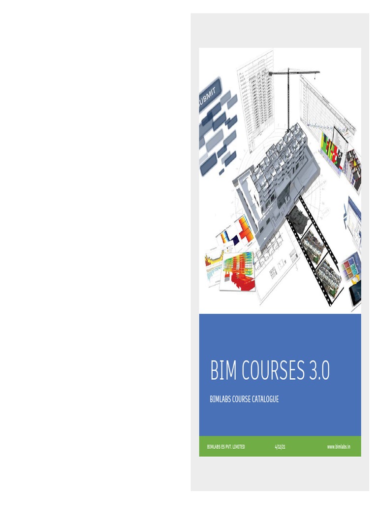 BIMLABS Course Catalogue 2022 | PDF | Autodesk Revit | 3 D Computer ...