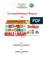 Mobile Library Accomplishment