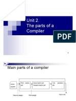 Main parts of a compiler and their functions