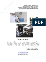 Gestão da Manutenção Industrial