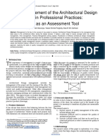 Quality Management of The Architectural Design Phase in Professional Practices RFIs As An Assessment Tool