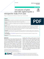 Management and Outcome of Pelvic Fracture Associated With Vaginal Injuries: A Retrospective Study of 25 Cases