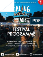 Festival Programme: Wednesday 11 July - Saturday 14 July 12:00 - 10:30 (6:00 Saturday)