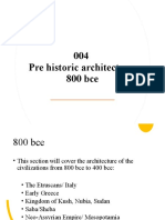 004 Pre Historic Architecture 800 Bce