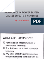 Harmonics in Power System Causes Effects & Remedies: By: Dr. U. Gudaru