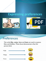 Expressing Preferences Grammar Drills 35545