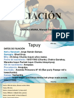 Quechua - Datos de Filiación