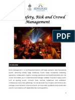 Outline - Event Safety, Risk and Crowd Management