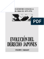 Guillermo Floris Margdant S. - Evolución Del Derecho Japonés - UNAM