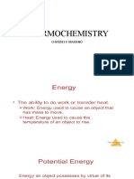 Thermochemistry: Cherides P. Mariano