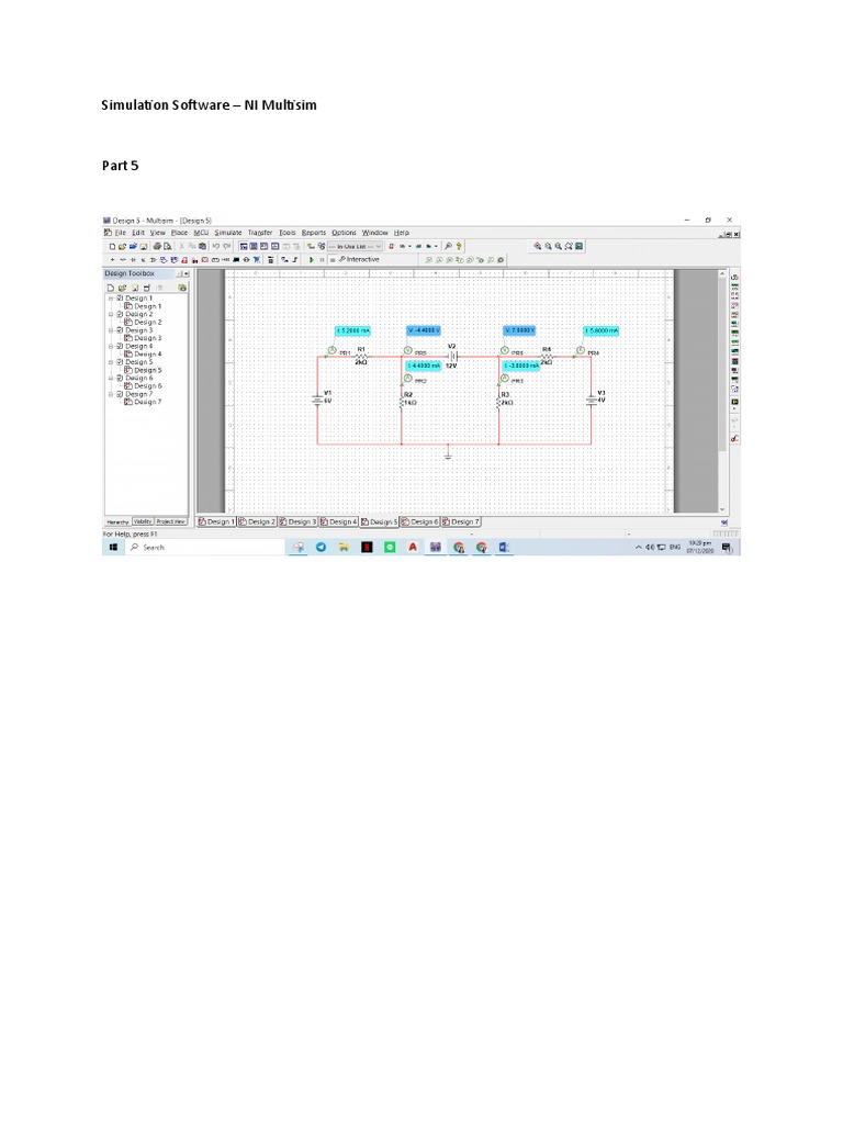 NI Multisim Simulation Software Guide | PDF