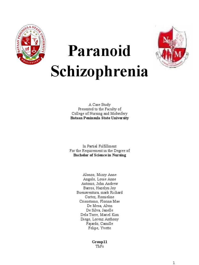 schizophrenia famous case study