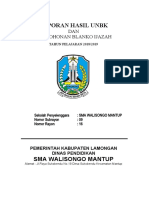 Laporan UNBK dan Permohonan Blanko Ijazah SMA Walisongo Mantup 2018/2019