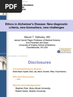 Download Ethical Issues in Alzheimers Disease Steven DeKosky MD by National Press Foundation SN52857525 doc pdf