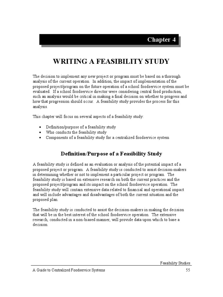 Importance of feasibility study pdf picture