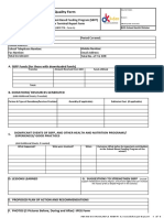 Quality Form: Ok Sa Deped - School-Based Feeding Program (SBFP) Program Terminal Report Form