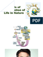 Levels of Organization of Life in Nature