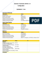 Cat Electronic Technician 2019A v1.0 Configuration: Parameter Value