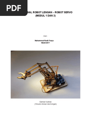 Mengenal Robot Lengan Robot Servo Modul Pdf