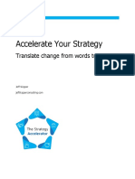Accelerate Your Strategy: Translate Change From Words To Returns