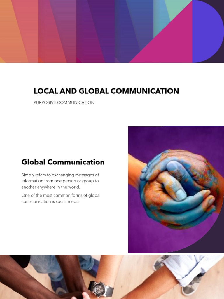 Local and Global Communication Insights | PDF | Communication | Stereotypes