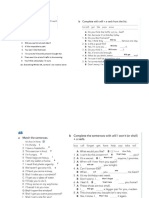 Grammar Pag 137. 6A-6B